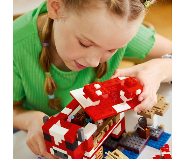 LEGO Minecraft 21270 Dom grzybowej krowy - 1283662 - zdjęcie 5